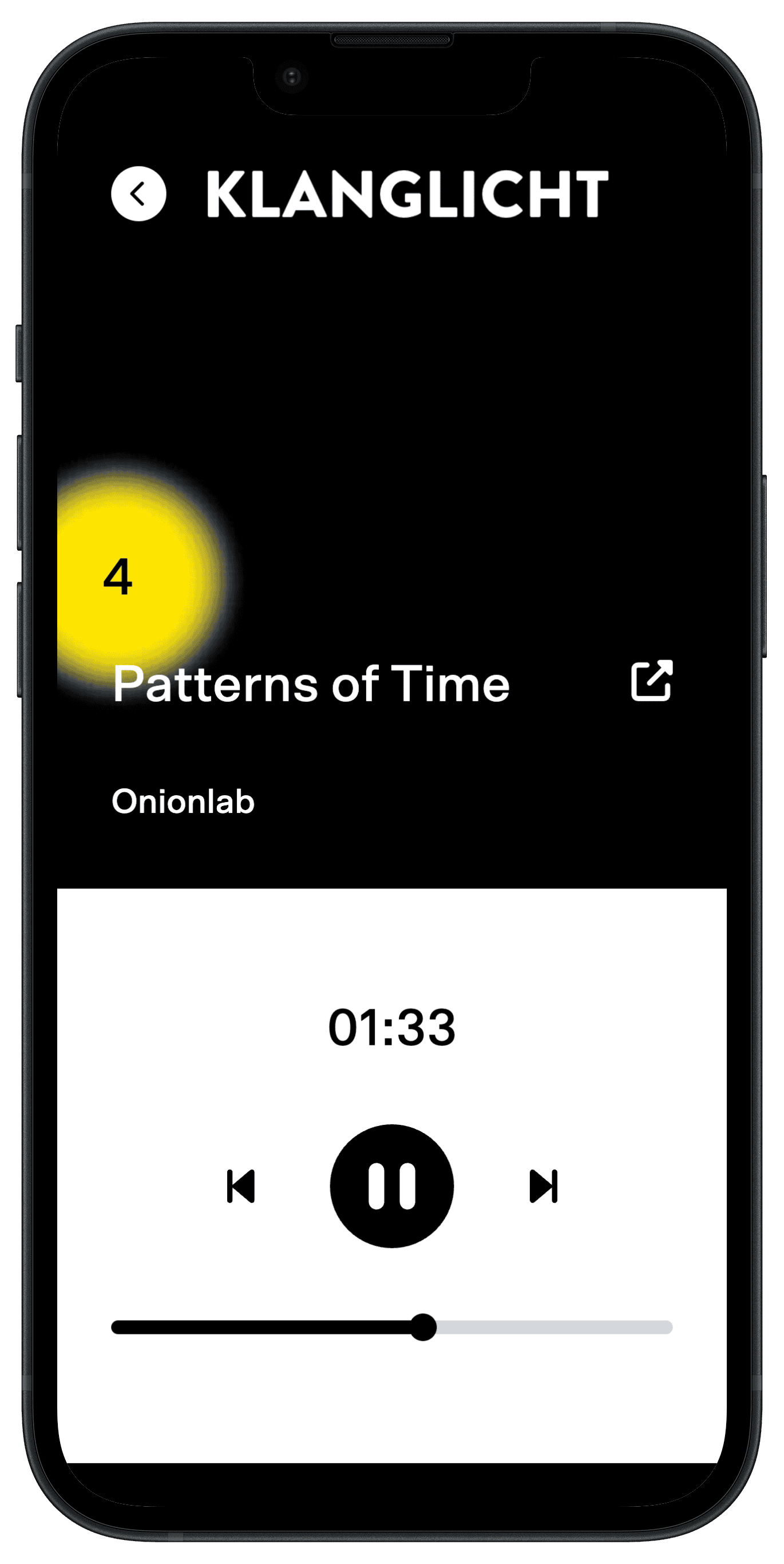 Audio-Guide Standort-Ansicht